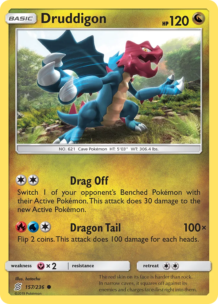 Druddigon, Unified Minds #157/236
