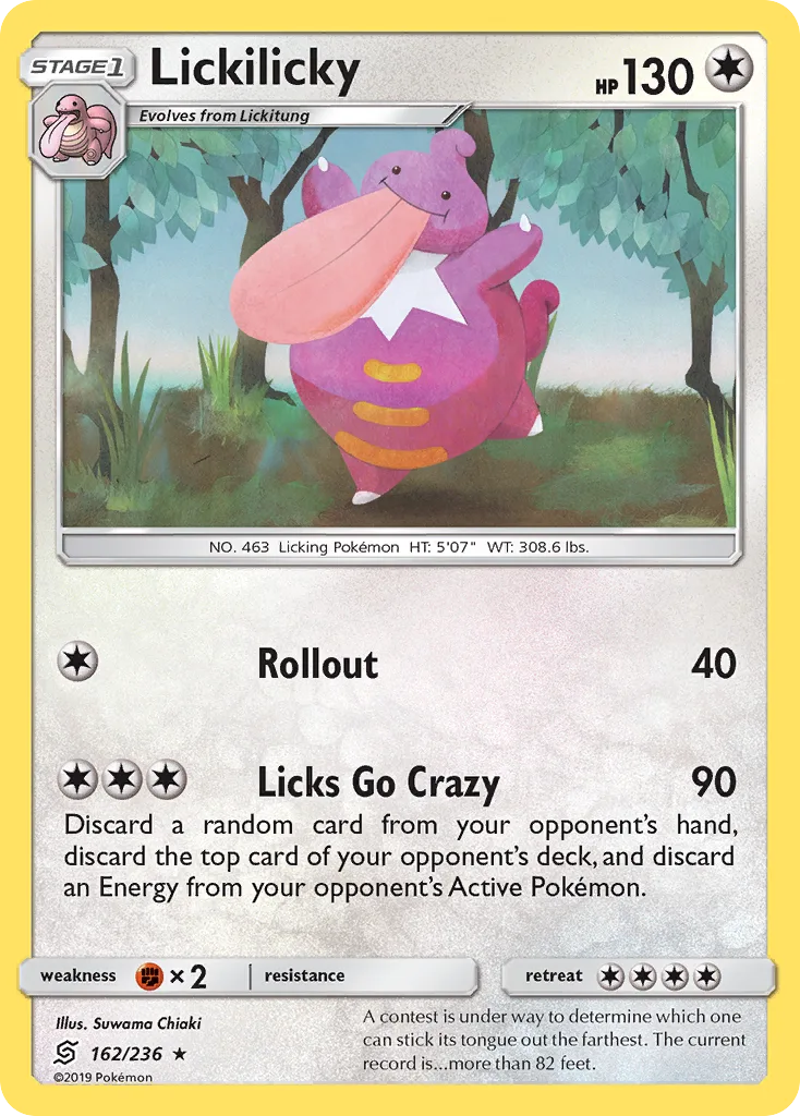 Lickilicky, Unified Minds #162/236