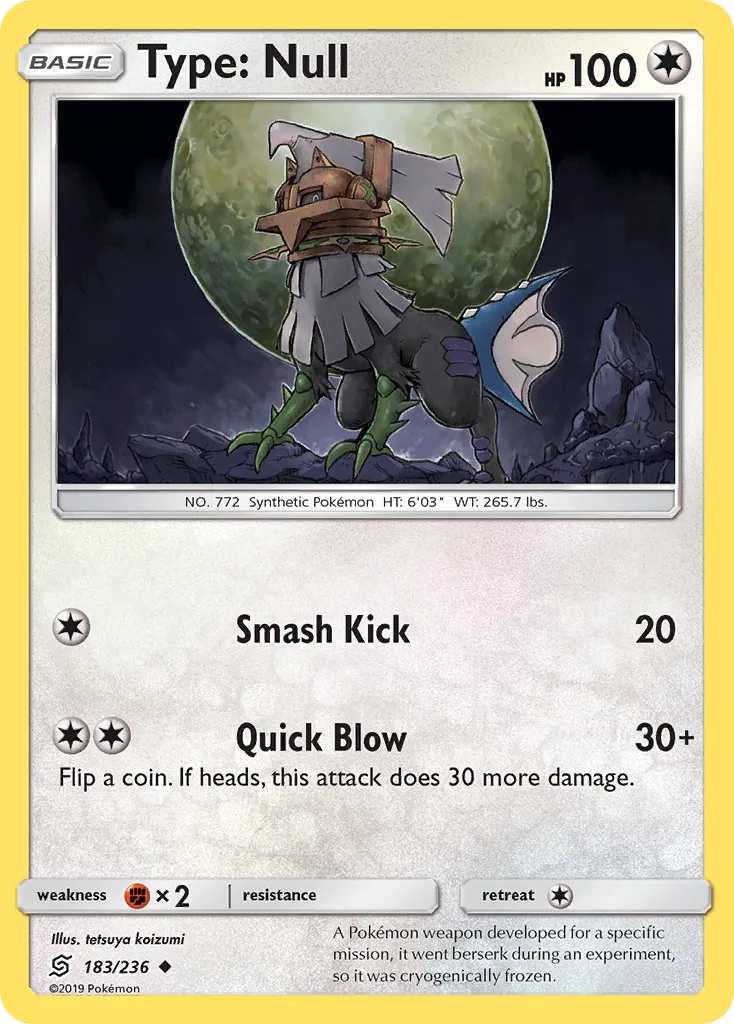 Type: Null, Unified Minds #183/236