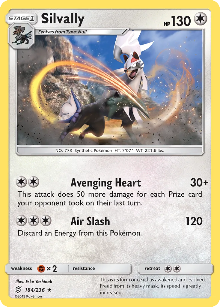Silvally, Unified Minds #184/236