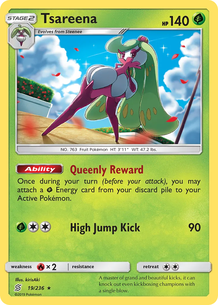 Tsareena, Unified Minds #19/236