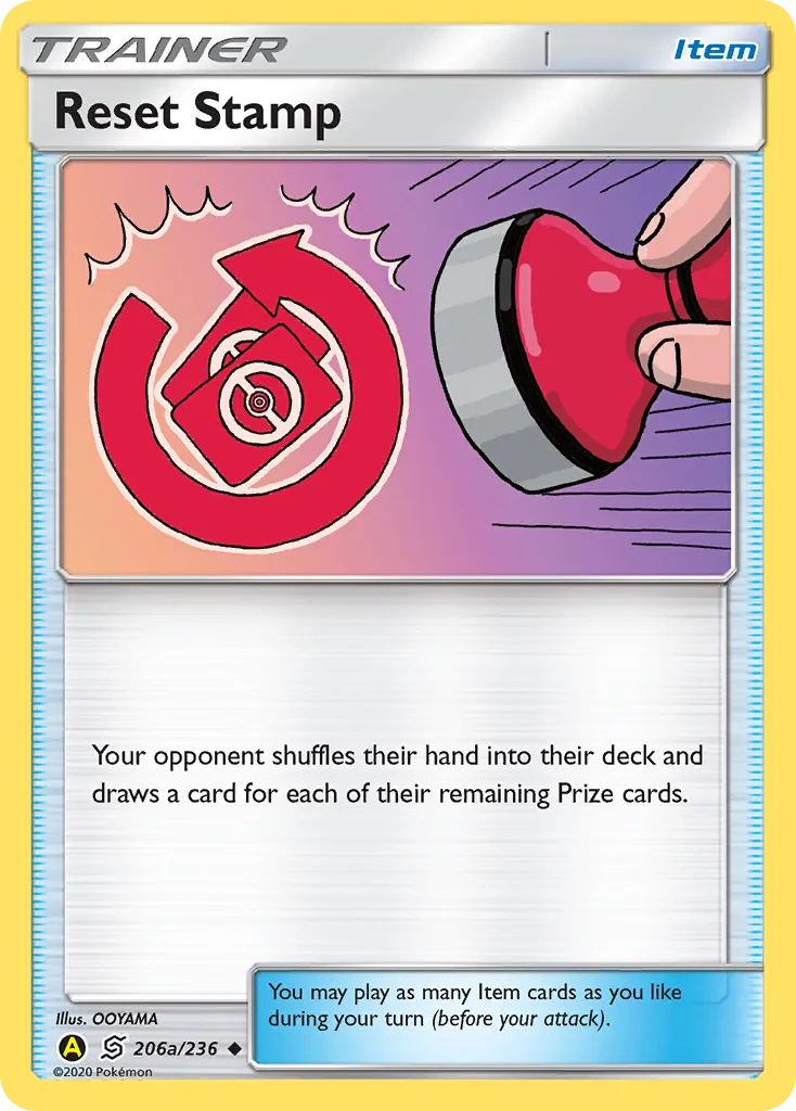 Reset Stamp, Unified Minds #206a/236
