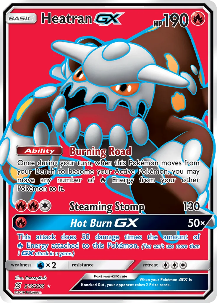 Heatran-GX, Unified Minds #216/236