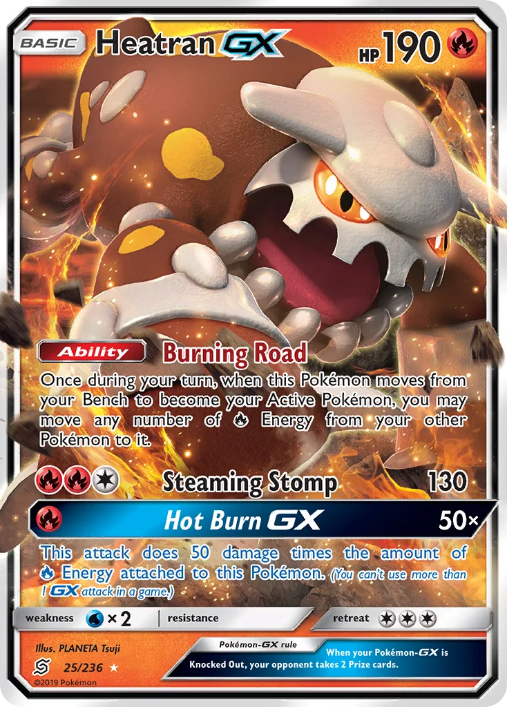 Heatran-GX, Unified Minds #25/236