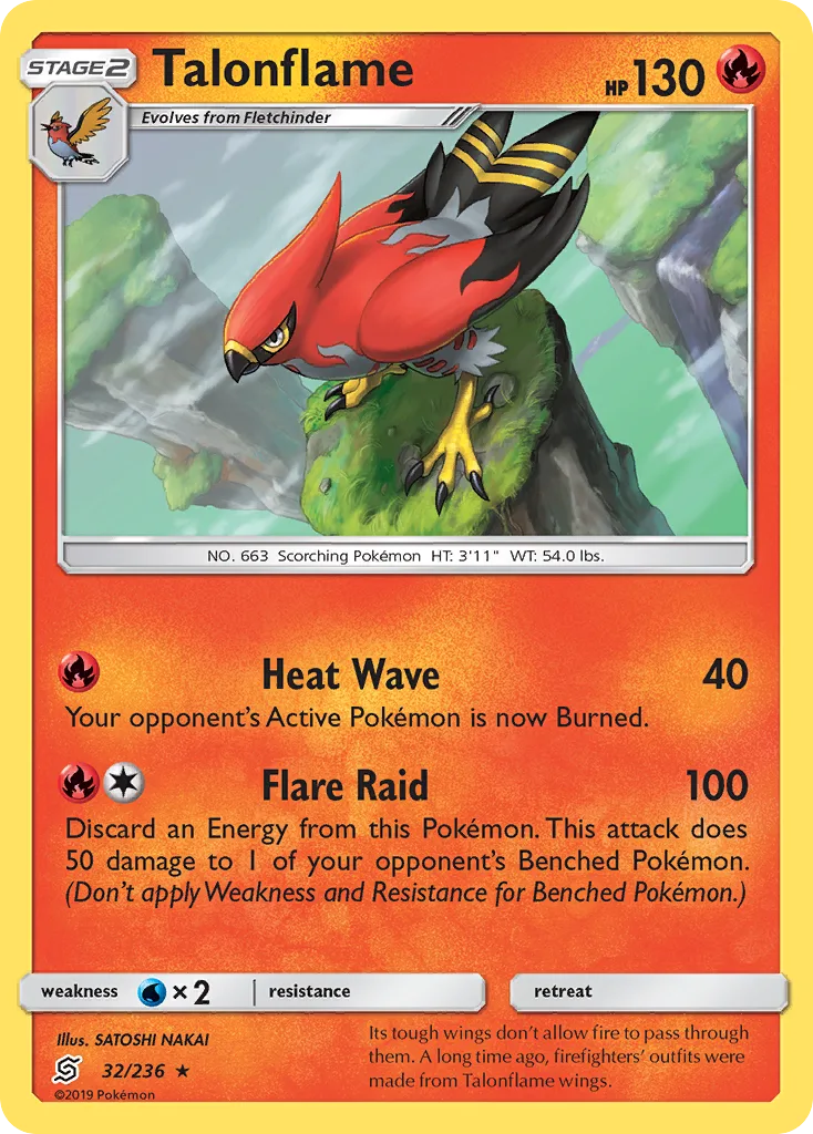 Talonflame, Unified Minds #32/236