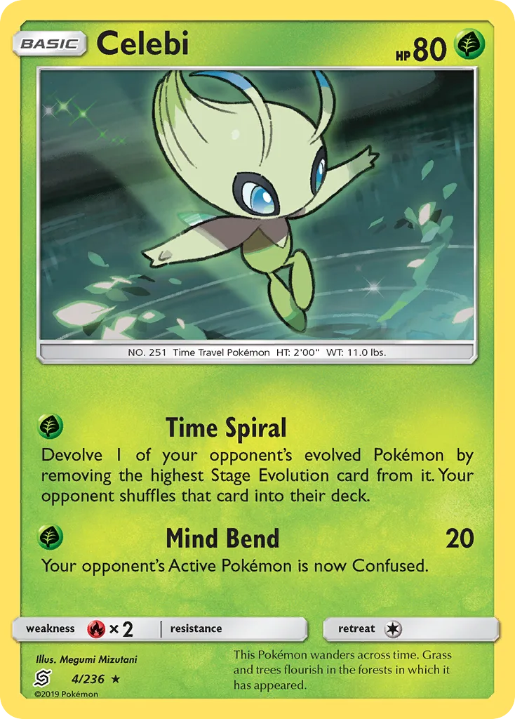 Celebi, Unified Minds #4/236