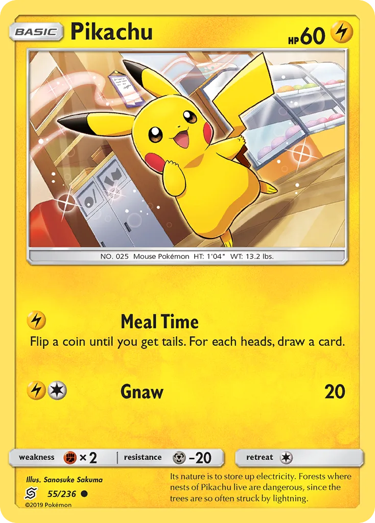 Pikachu, Unified Minds #55/236