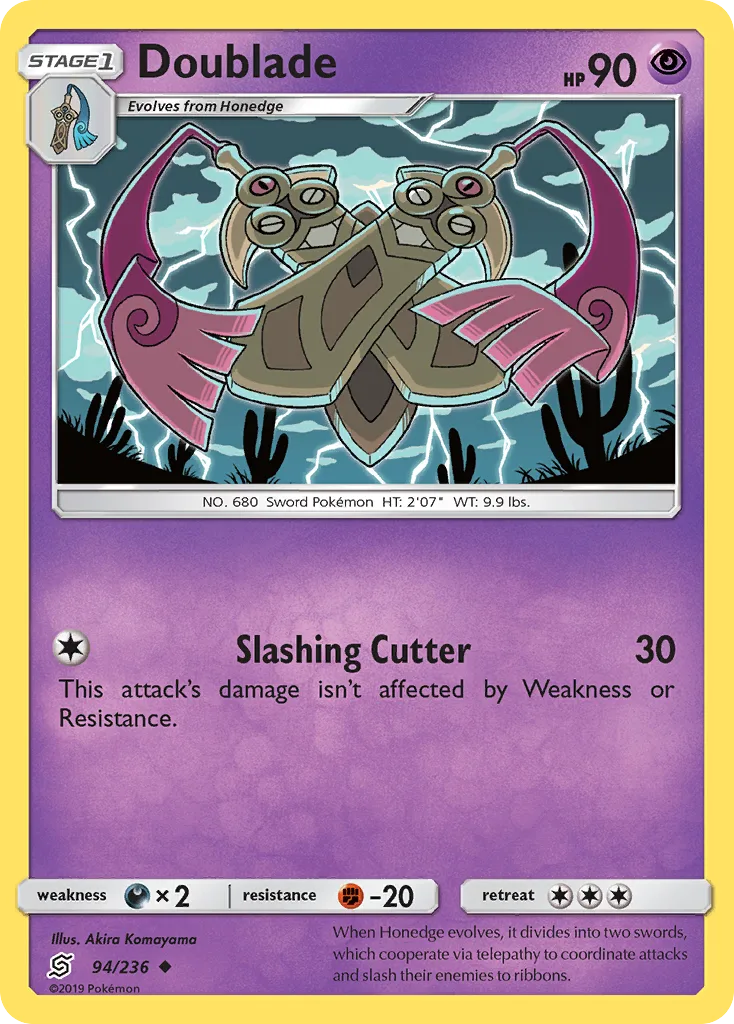 Doublade, Unified Minds #94/236