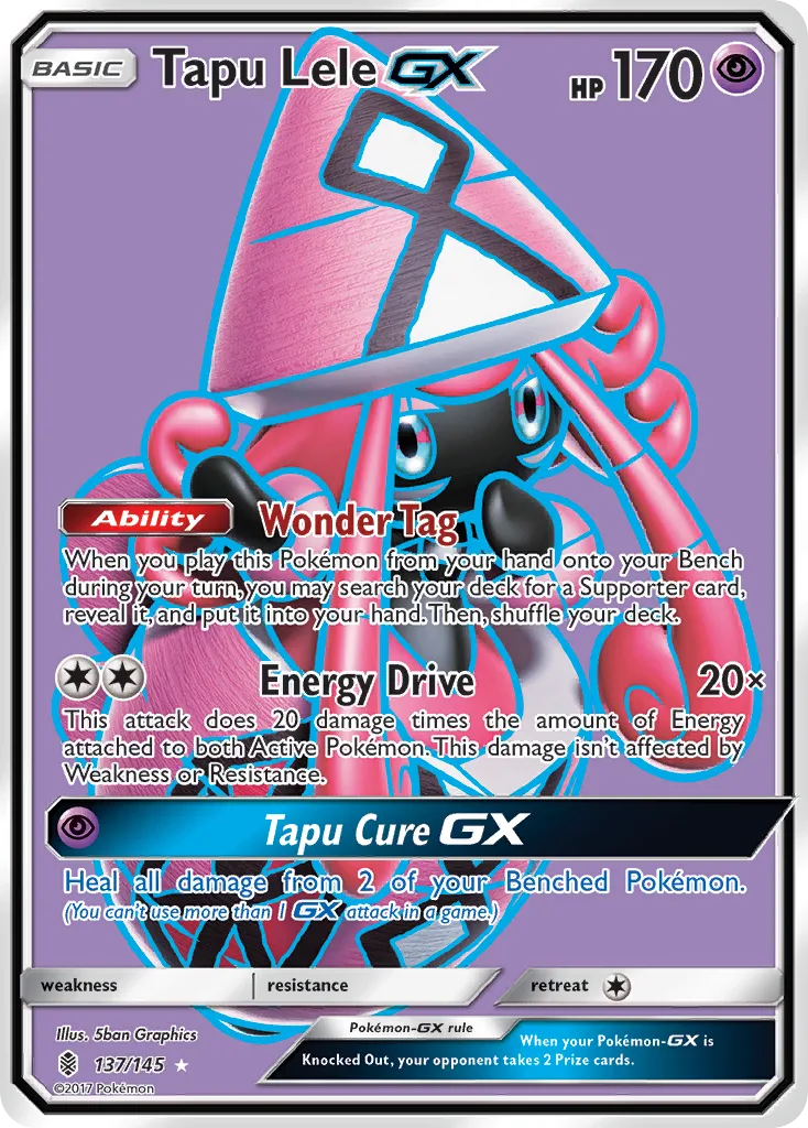 Tapu Lele-GX, Guardians Rising #137/145