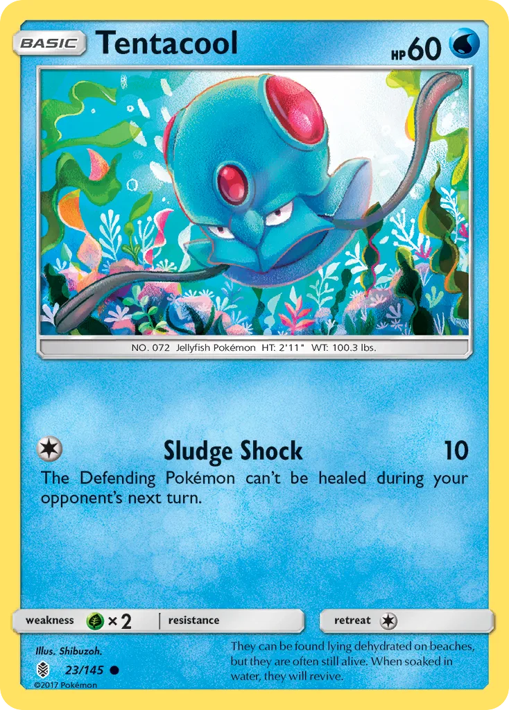 Tentacool, Guardians Rising #23/145