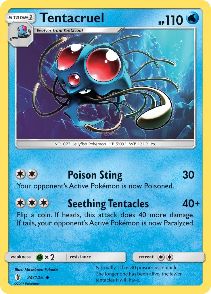 Tentacruel, Guardians Rising #24/145