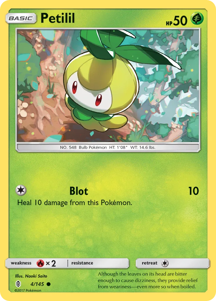 Petilil, Guardians Rising #4/145