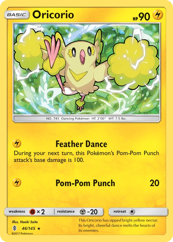 Oricorio, Guardians Rising #46/145