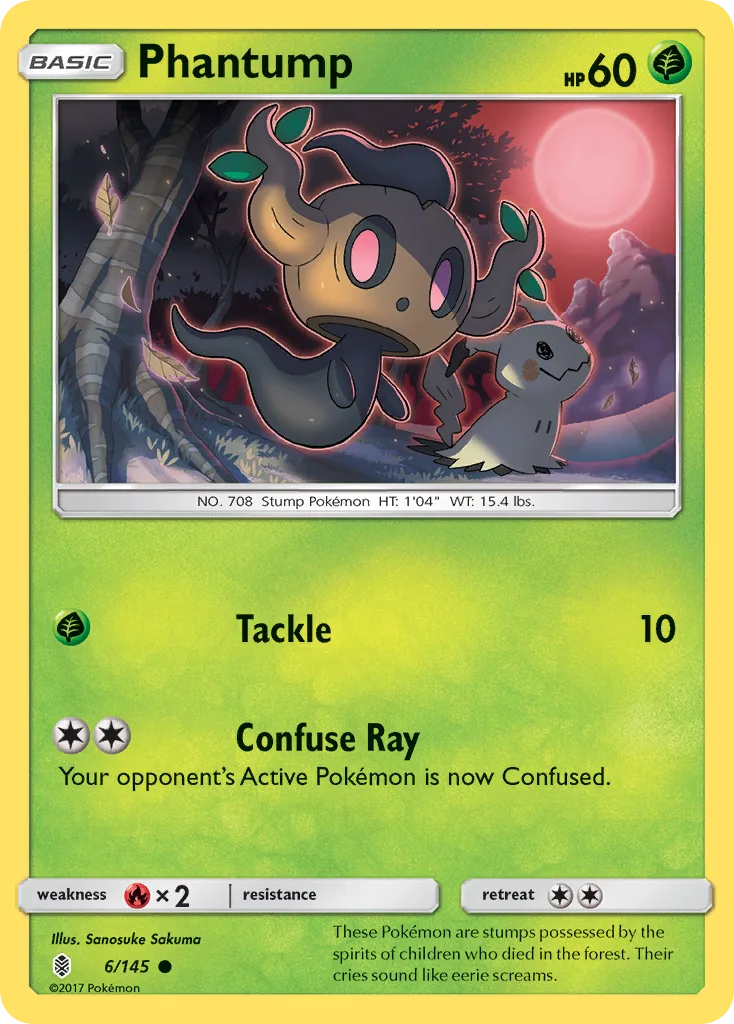 Phantump, Guardians Rising #6/145