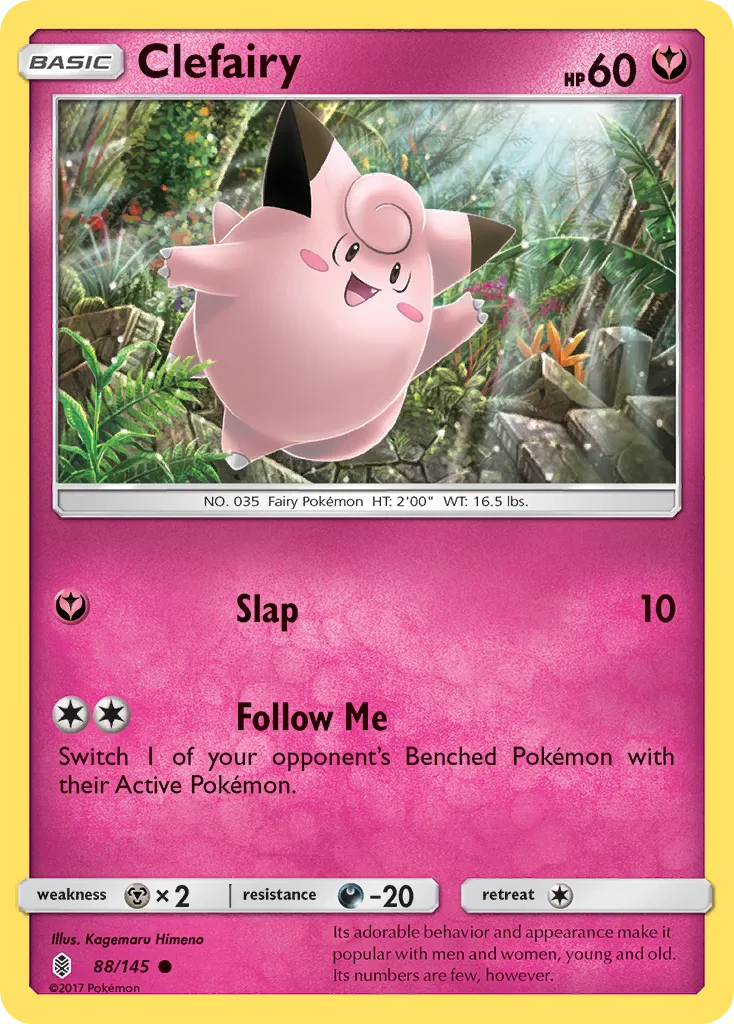 Clefairy, Guardians Rising #88/145