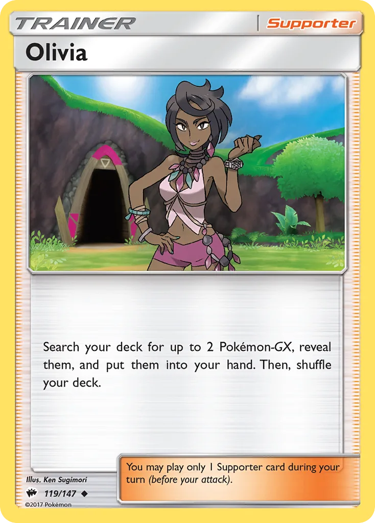Olivia, Burning Shadows #119/147