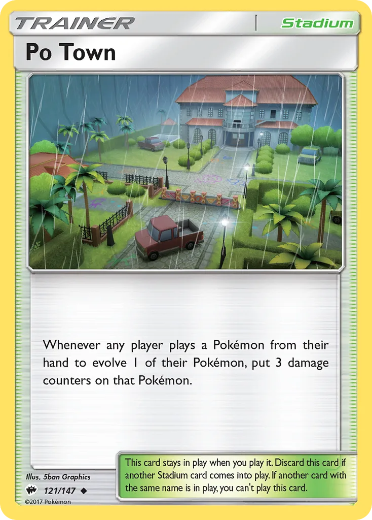 Po Town, Burning Shadows #121/147