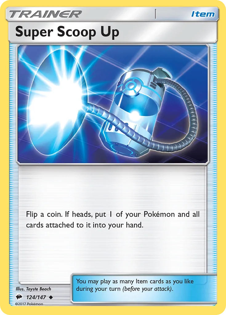Super Scoop Up, Burning Shadows #124/147