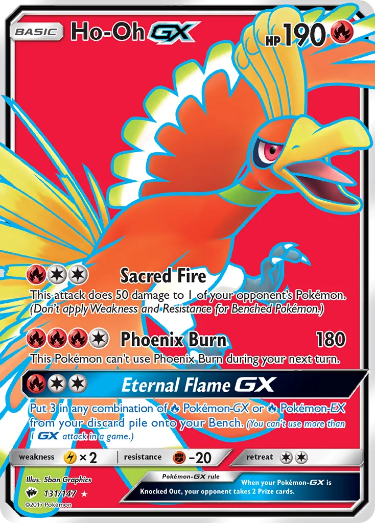 Ho-Oh-GX, Burning Shadows #131/147