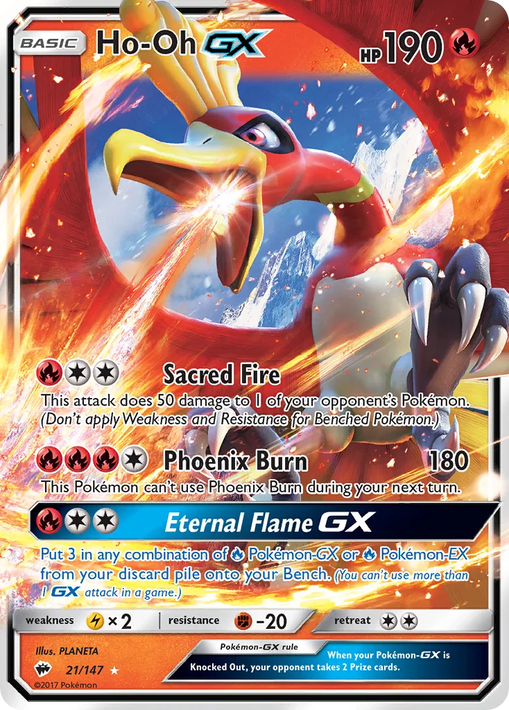 Ho-Oh-GX, Burning Shadows #21/147