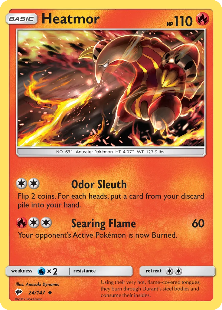 Heatmor, Burning Shadows #24/147