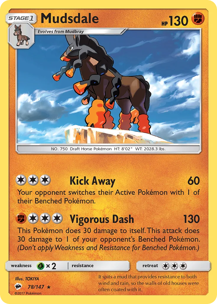 Mudsdale, Burning Shadows #78/147