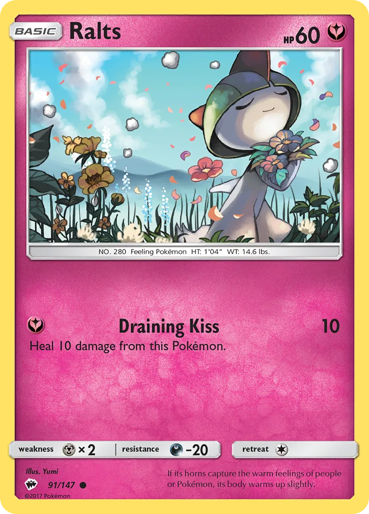 Ralts, Burning Shadows #91/147