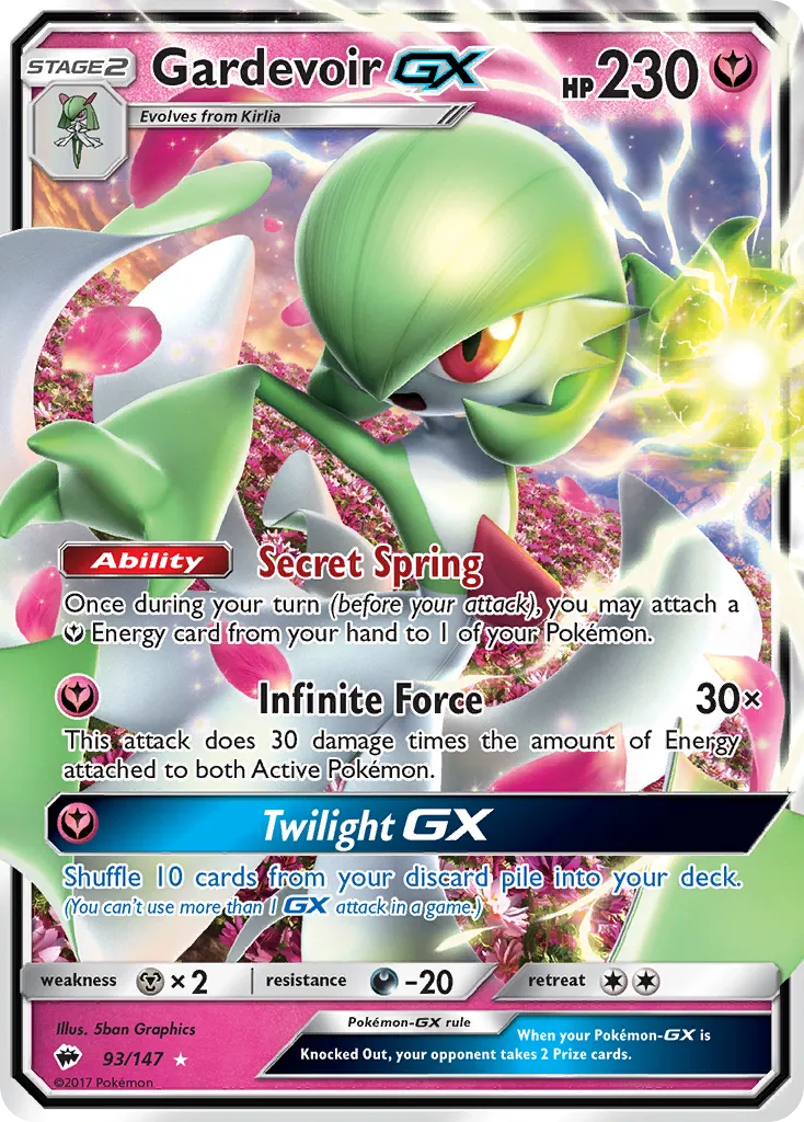 Gardevoir-GX, Burning Shadows #93/147