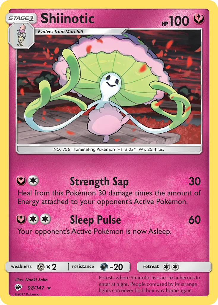 Shiinotic, Burning Shadows #98/147