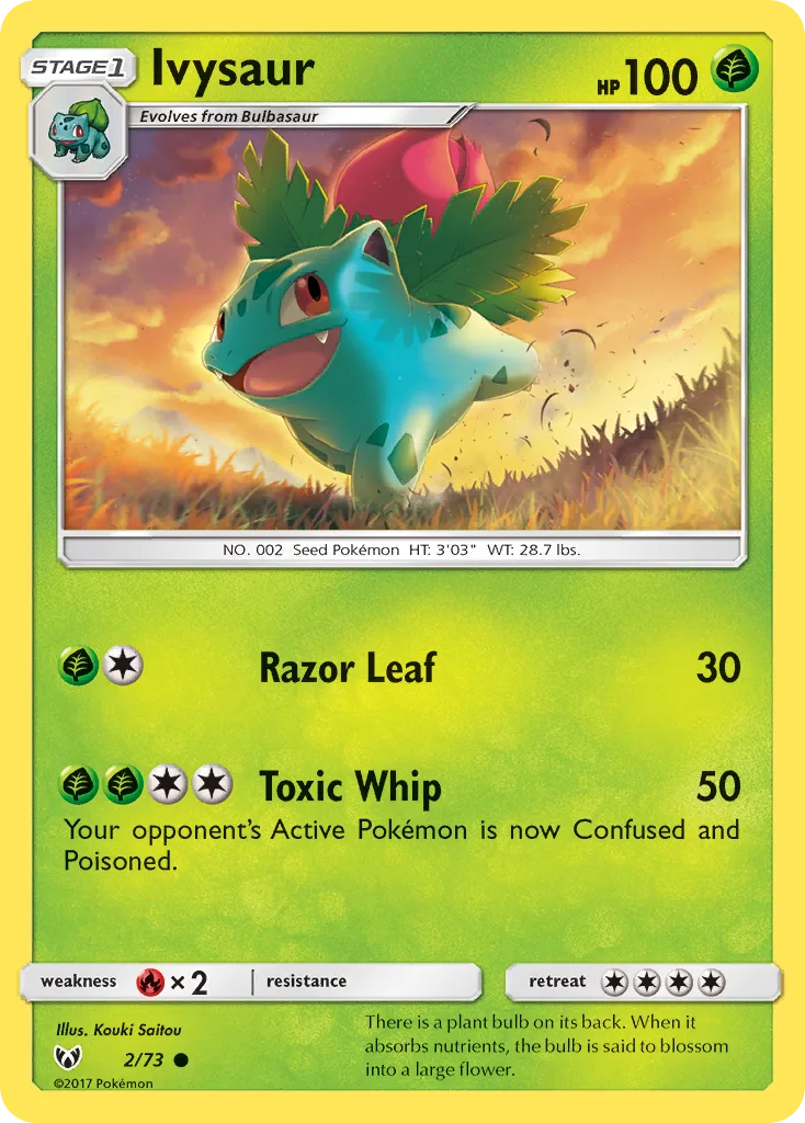 Ivysaur, Shining Legends #2/73