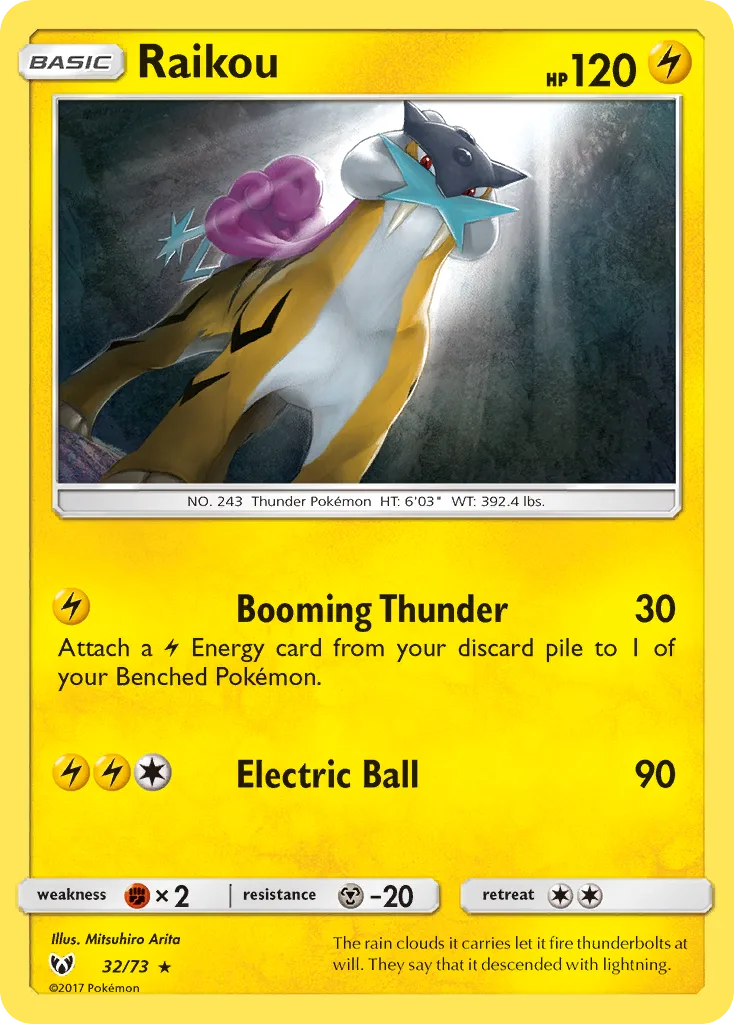 Raikou, Shining Legends #32/73