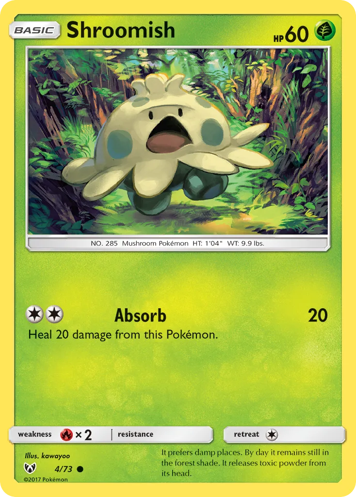 Shroomish, Shining Legends #4/73