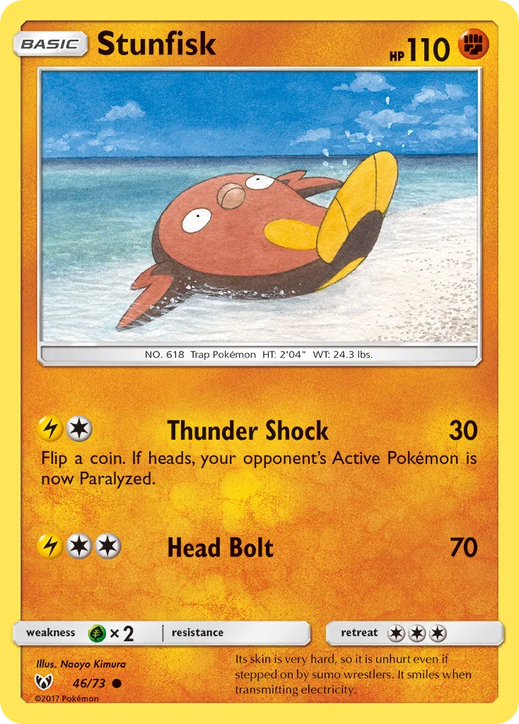 Stunfisk, Shining Legends #46/73