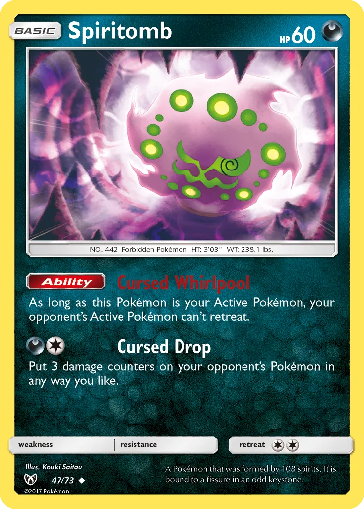 Spiritomb, Shining Legends #47/73