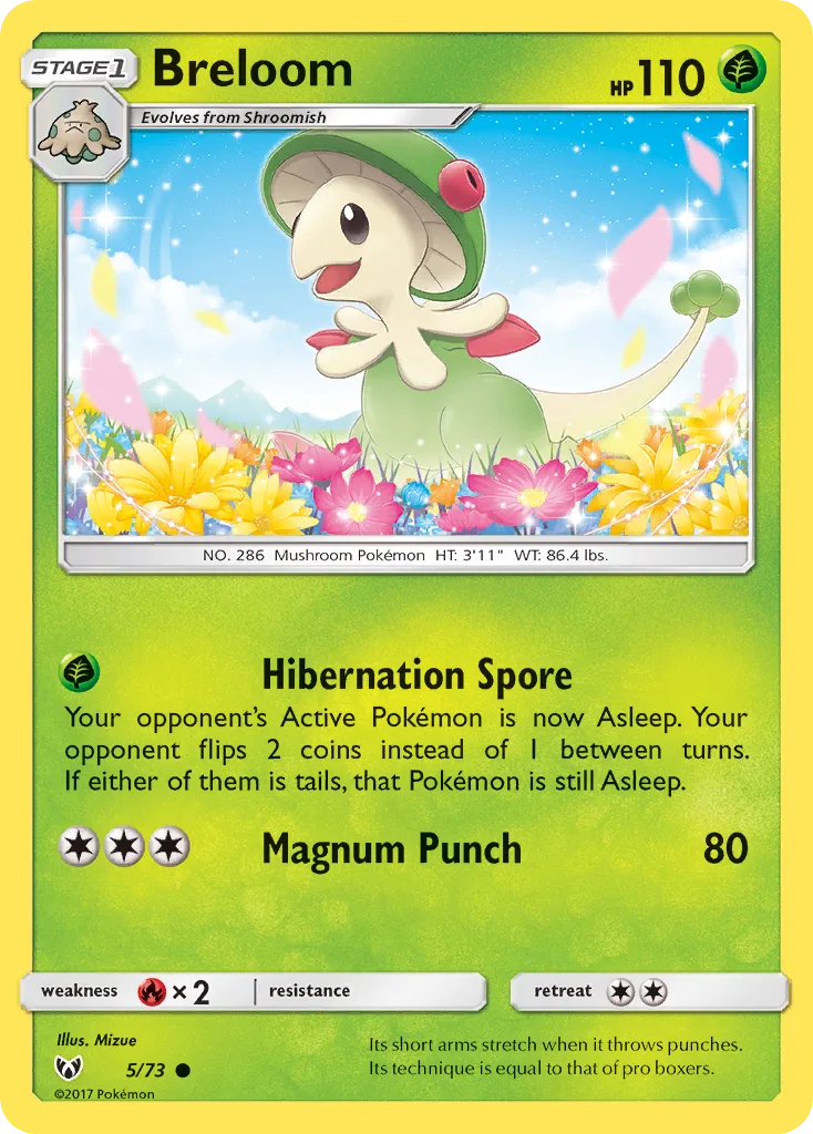 Breloom, Shining Legends #5/73