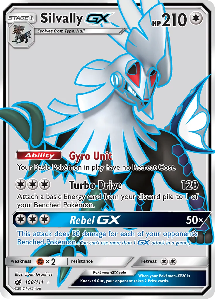 Silvally-GX, Crimson Invasion #108/111