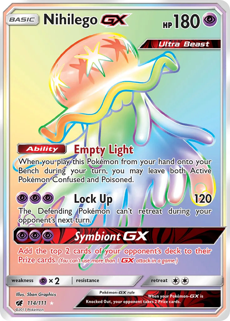 Nihilego-GX, Crimson Invasion #114/111