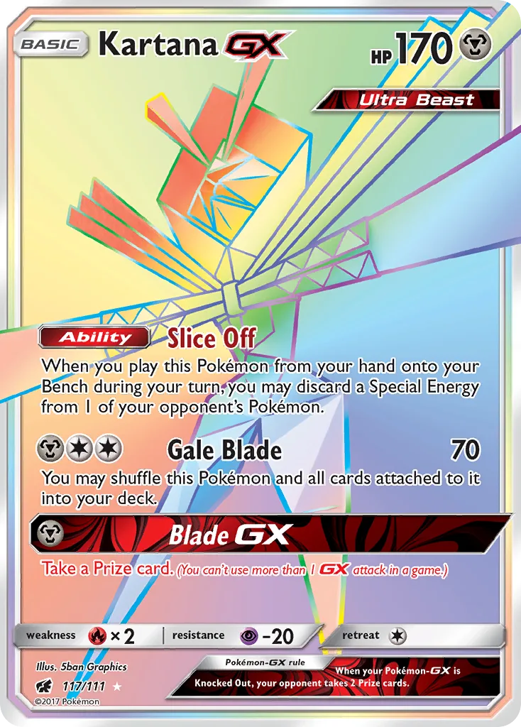 Kartana-GX, Crimson Invasion #117/111