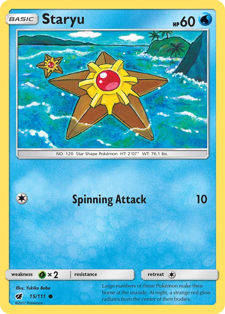 Staryu, Crimson Invasion #15/111