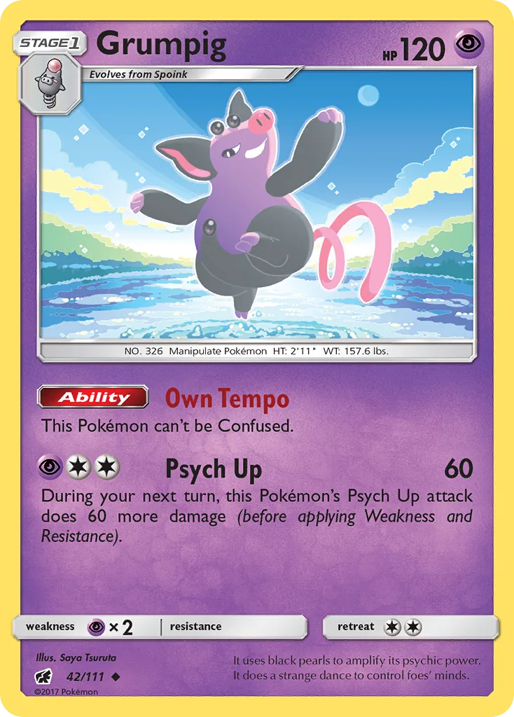 Grumpig, Crimson Invasion #42/111