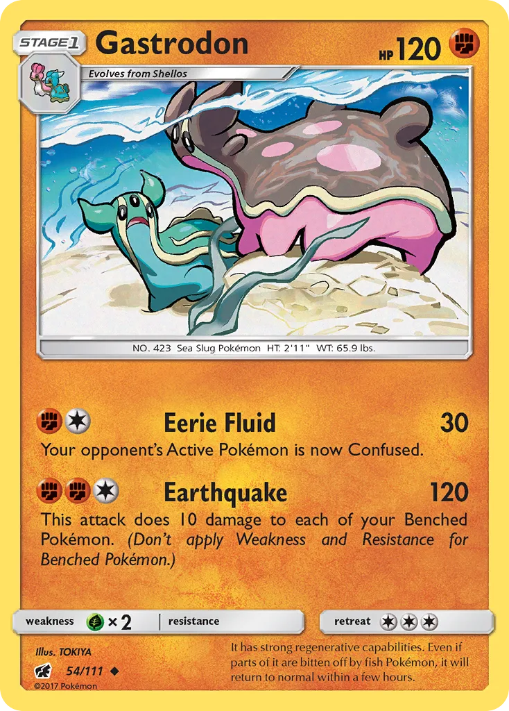 Gastrodon, Crimson Invasion #54/111