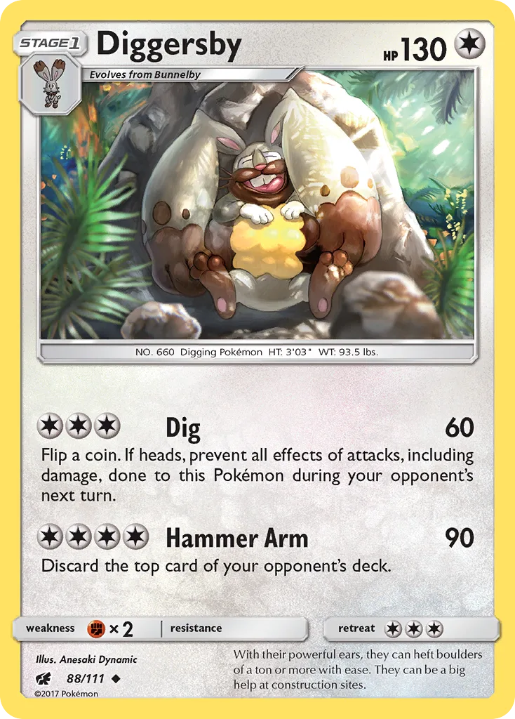 Diggersby, Crimson Invasion #88/111