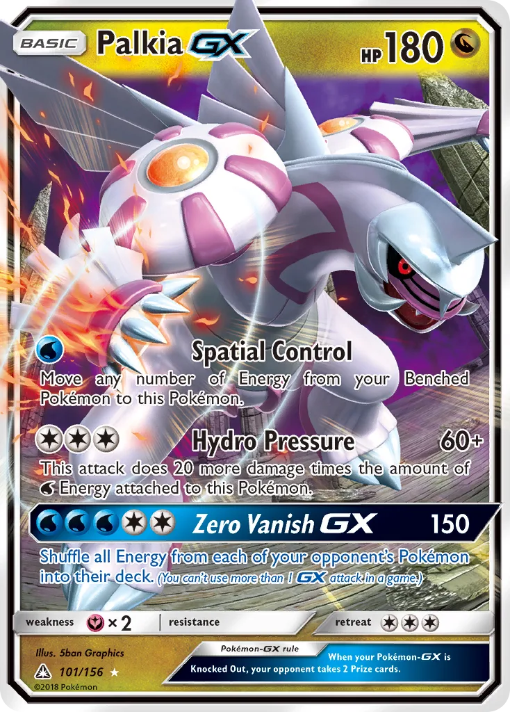 Palkia-GX, Ultra Prism #101/156