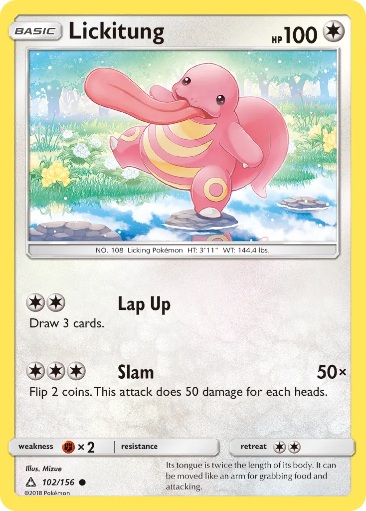 Lickitung, Ultra Prism #102/156
