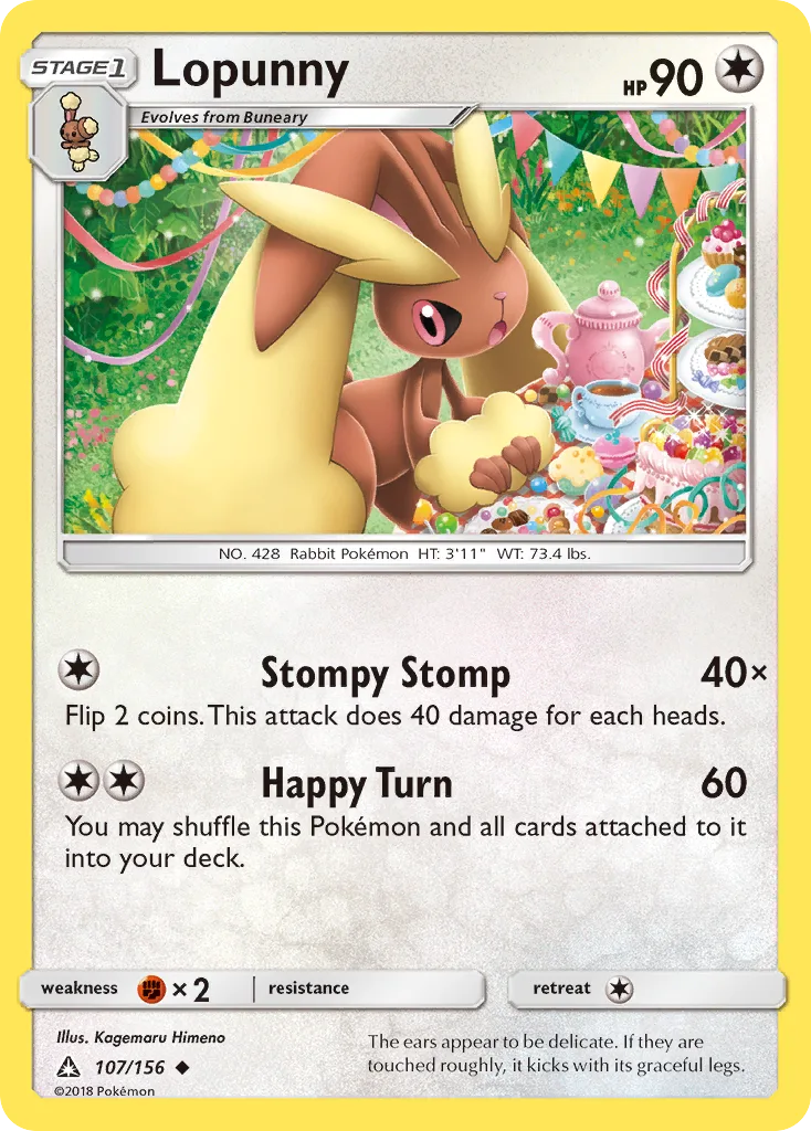 Lopunny, Ultra Prism #107/156