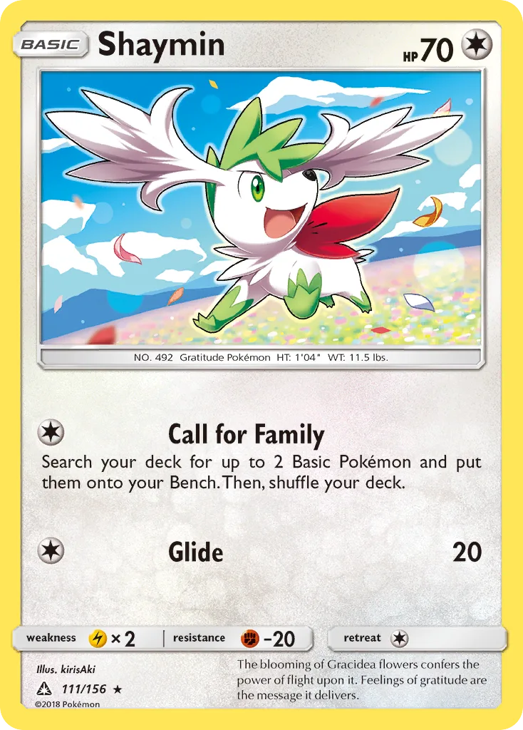Shaymin, Ultra Prism #111/156