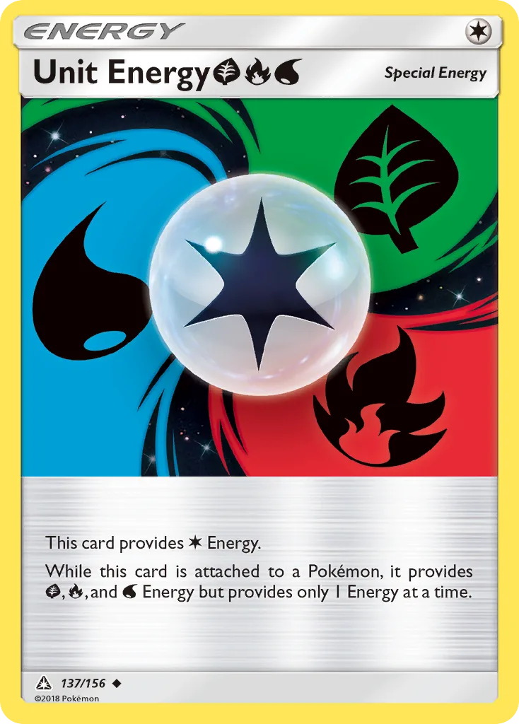 Unit Energy GrassFireWater, Ultra Prism #137/156