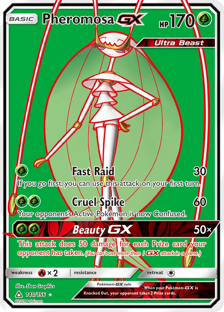 Pheromosa-GX, Ultra Prism #140/156