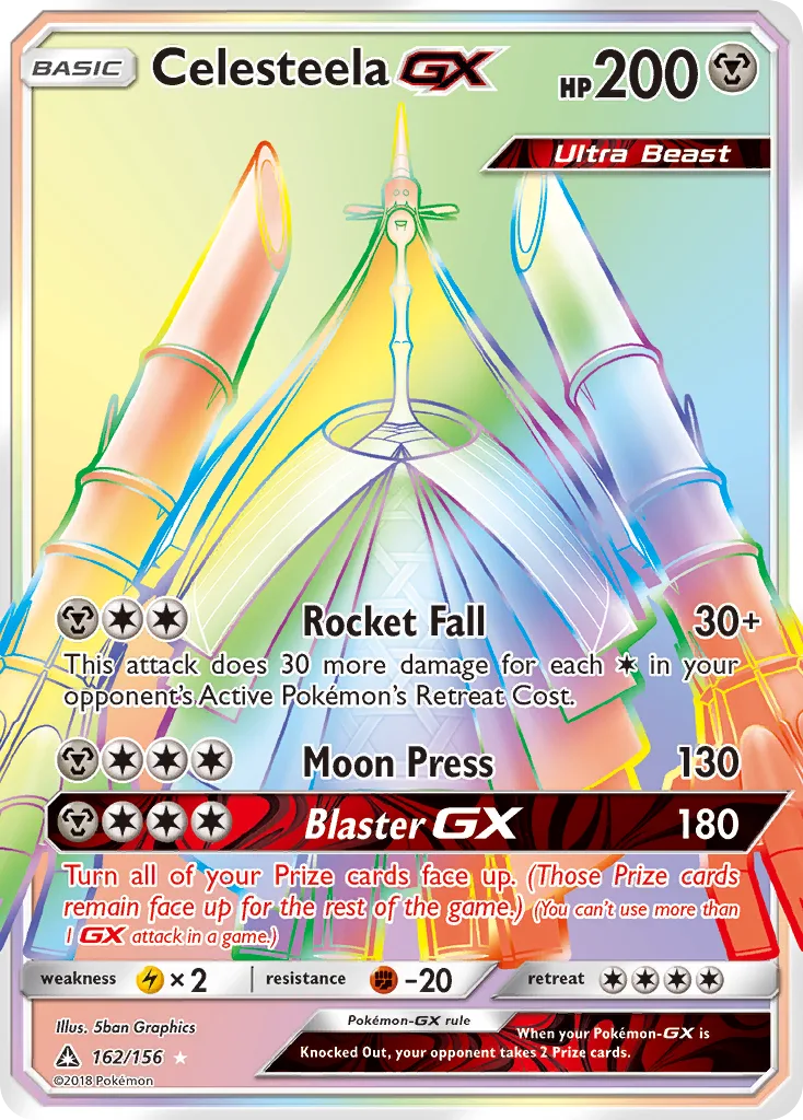 Celesteela-GX, Ultra Prism #162/156