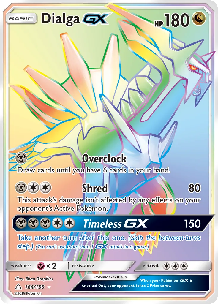 Dialga-GX, Ultra Prism #164/156